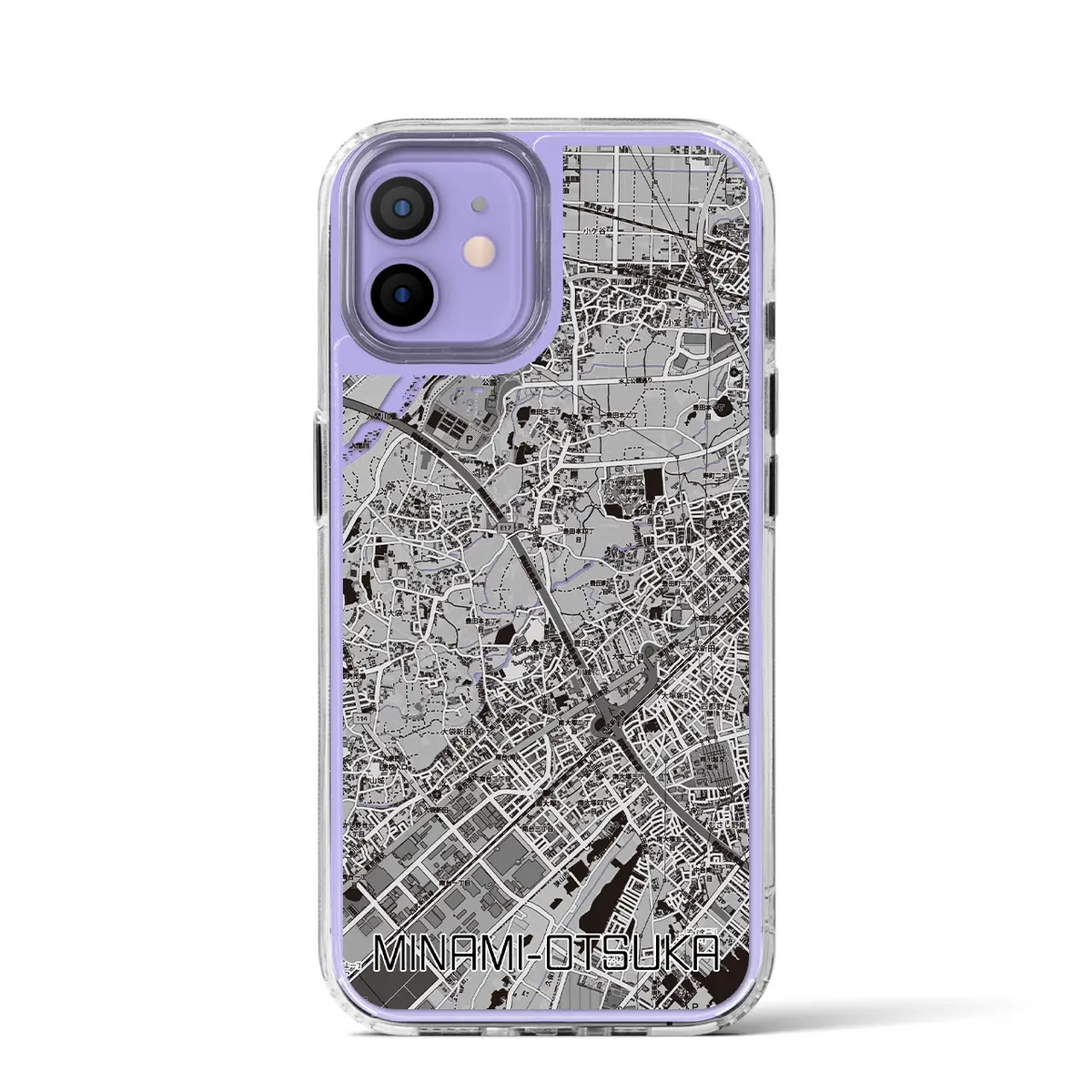 【南大塚（埼玉県）】地図柄iPhoneケース（MagSafeタイプ）