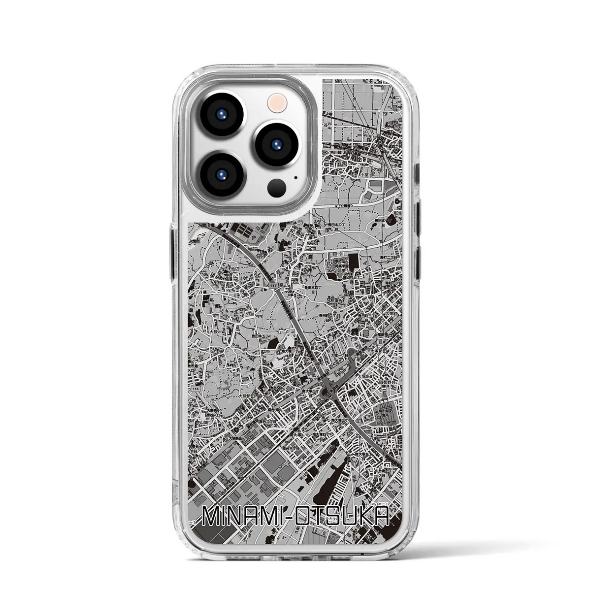【南大塚（埼玉県）】地図柄iPhoneケース（MagSafeタイプ）