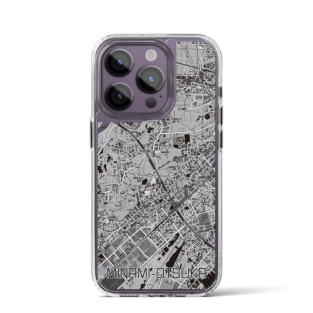 【南大塚（埼玉県）】地図柄iPhoneケース（MagSafeタイプ）