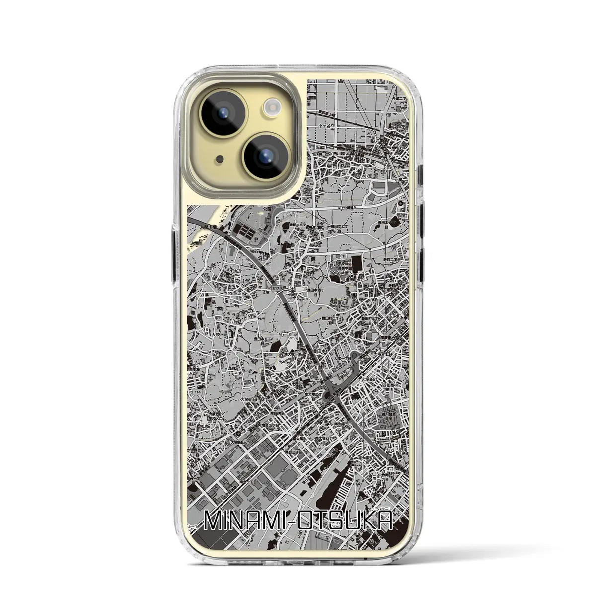 【南大塚（埼玉県）】地図柄iPhoneケース（MagSafeタイプ）