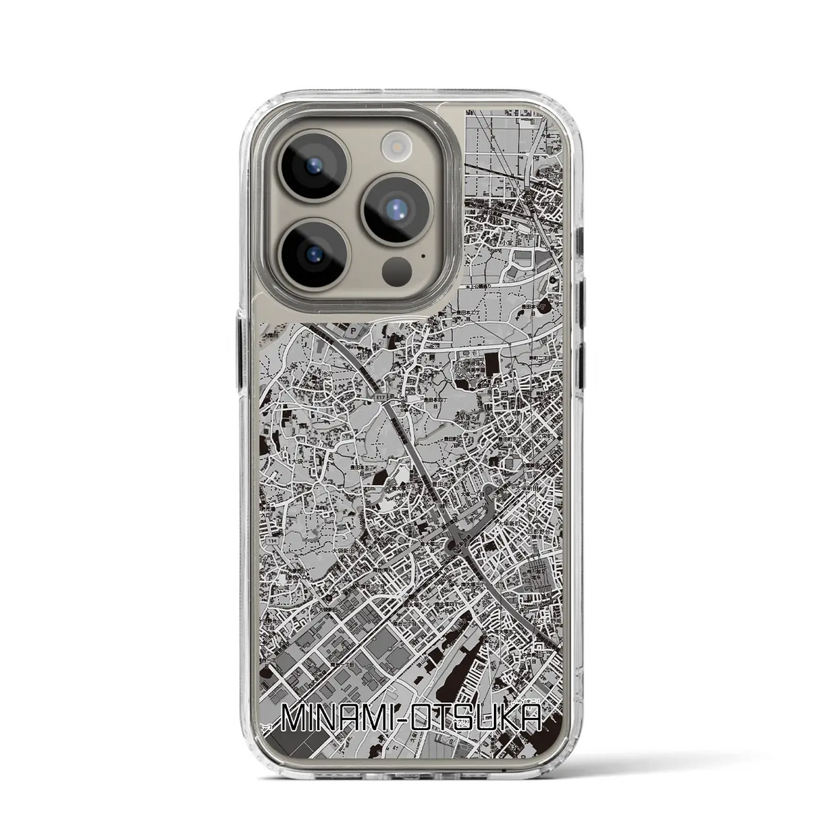 【南大塚（埼玉県）】地図柄iPhoneケース（MagSafeタイプ）