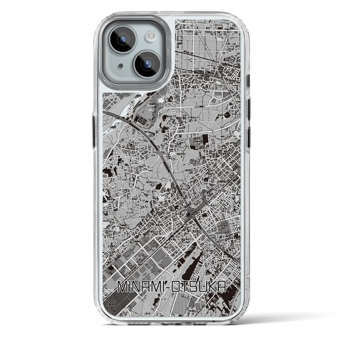 【南大塚（埼玉県）】地図柄iPhoneケース（MagSafeタイプ）