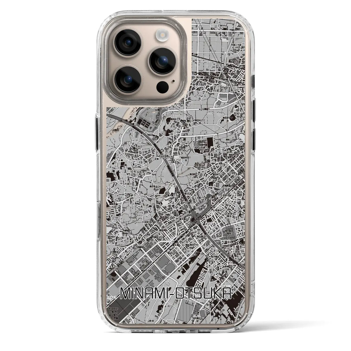 【南大塚（埼玉県）】地図柄iPhoneケース（MagSafeタイプ）