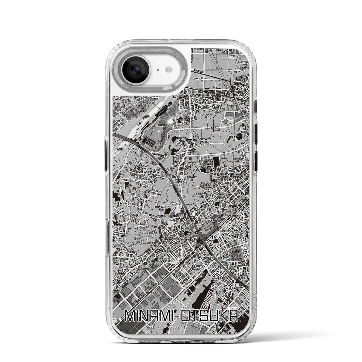 【南大塚（埼玉県）】地図柄iPhoneケース（MagSafeタイプ）