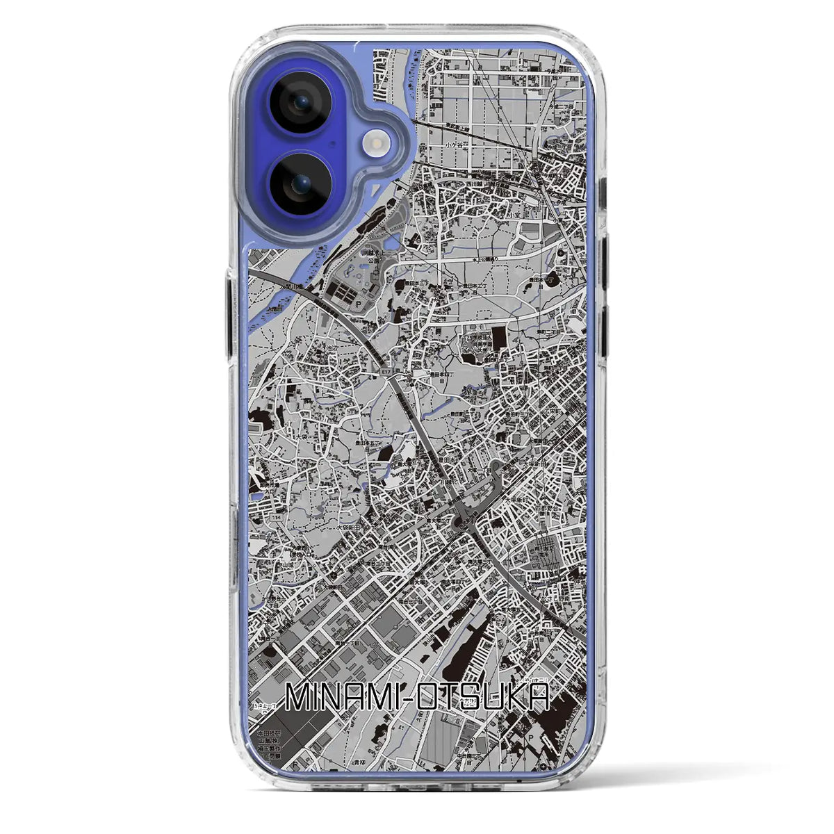 【南大塚（埼玉県）】地図柄iPhoneケース（MagSafeタイプ）
