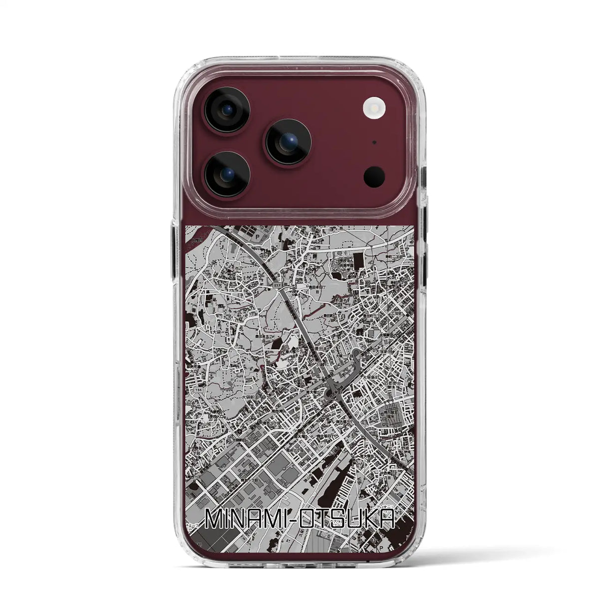 【南大塚（埼玉県）】地図柄iPhoneケース（MagSafeタイプ）