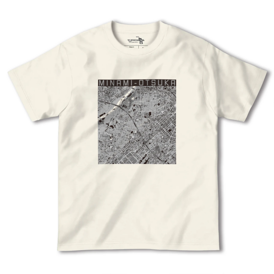 【南大塚（埼玉県）】地図柄ヘビーウェイトTシャツ