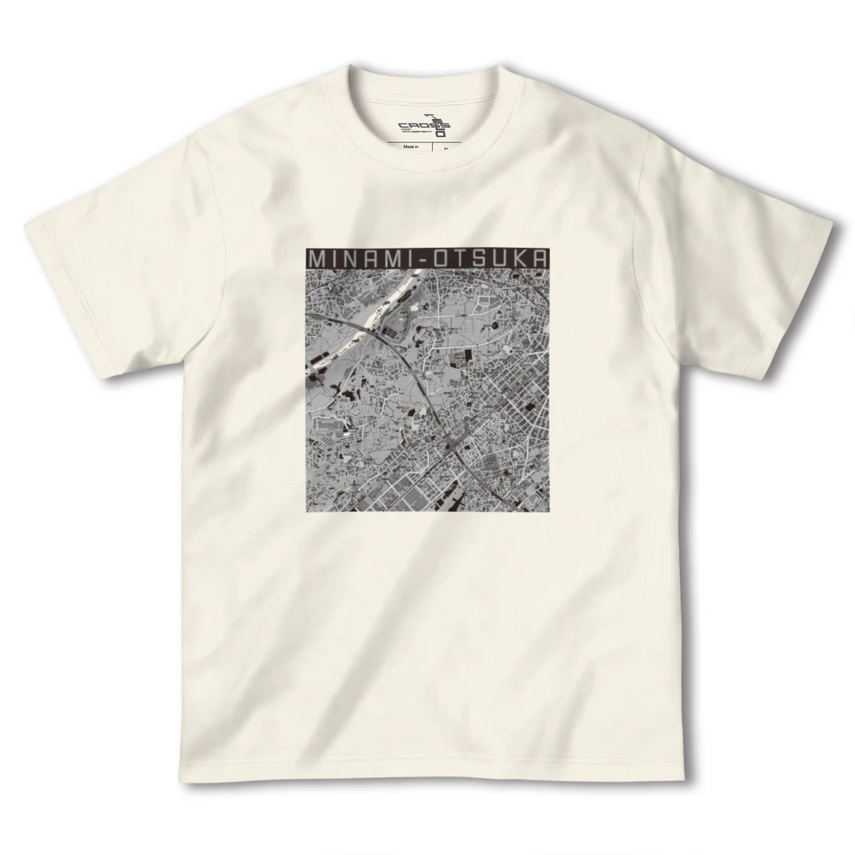 【南大塚（埼玉県）】地図柄ヘビーウェイトTシャツ
