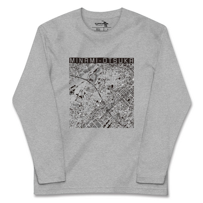 【南大塚（埼玉県）】地図柄ロングスリーブTシャツ