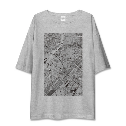 【南大塚（埼玉県）】地図柄ビッグシルエットTシャツ