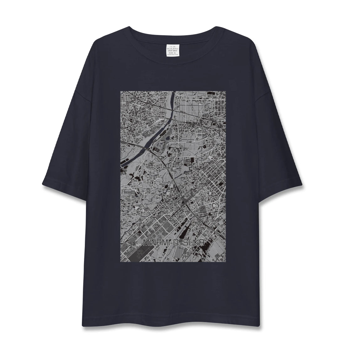 【南大塚(埼玉県)】地図柄ビッグシルエットTシャツ