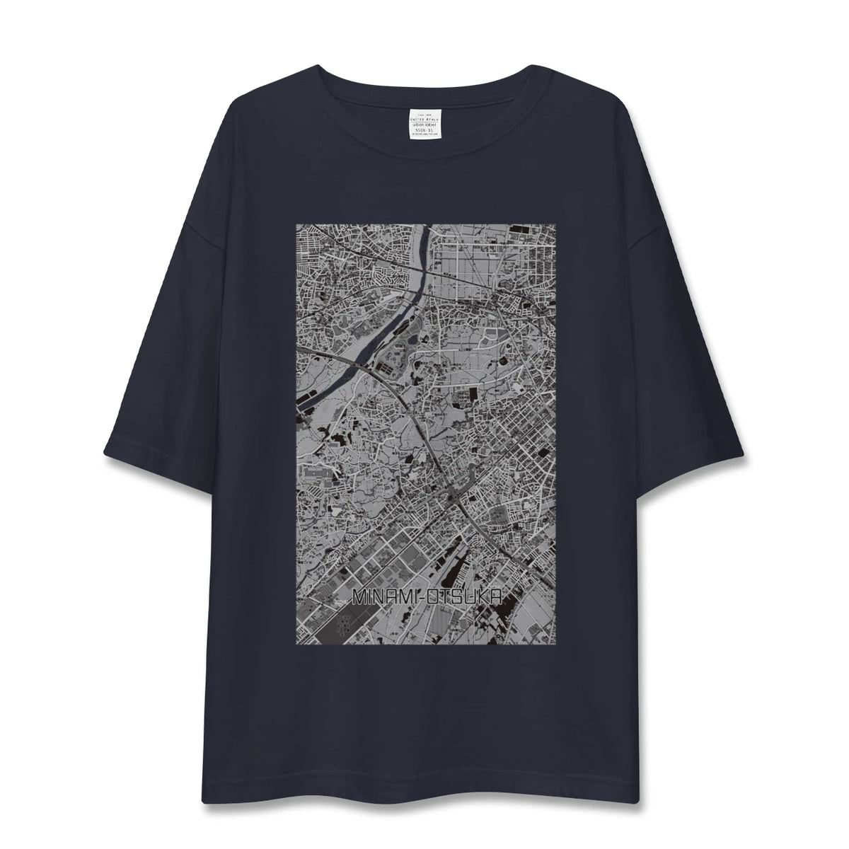 【南大塚（埼玉県）】地図柄ビッグシルエットTシャツ