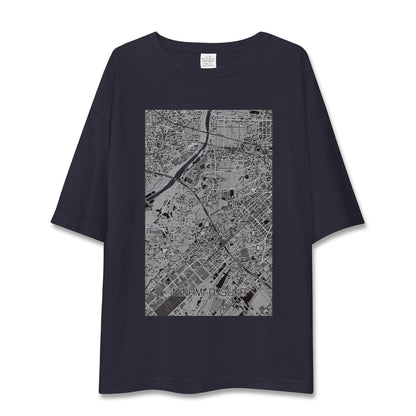 【南大塚（埼玉県）】地図柄ビッグシルエットTシャツ