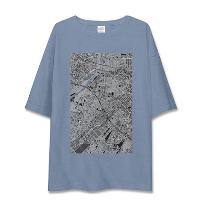 【南大塚（埼玉県）】地図柄ビッグシルエットTシャツ