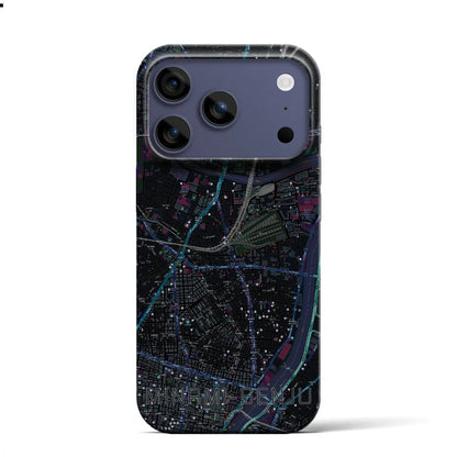 【南千住（東京都）】地図柄iPhoneケース（バックカバータイプ）