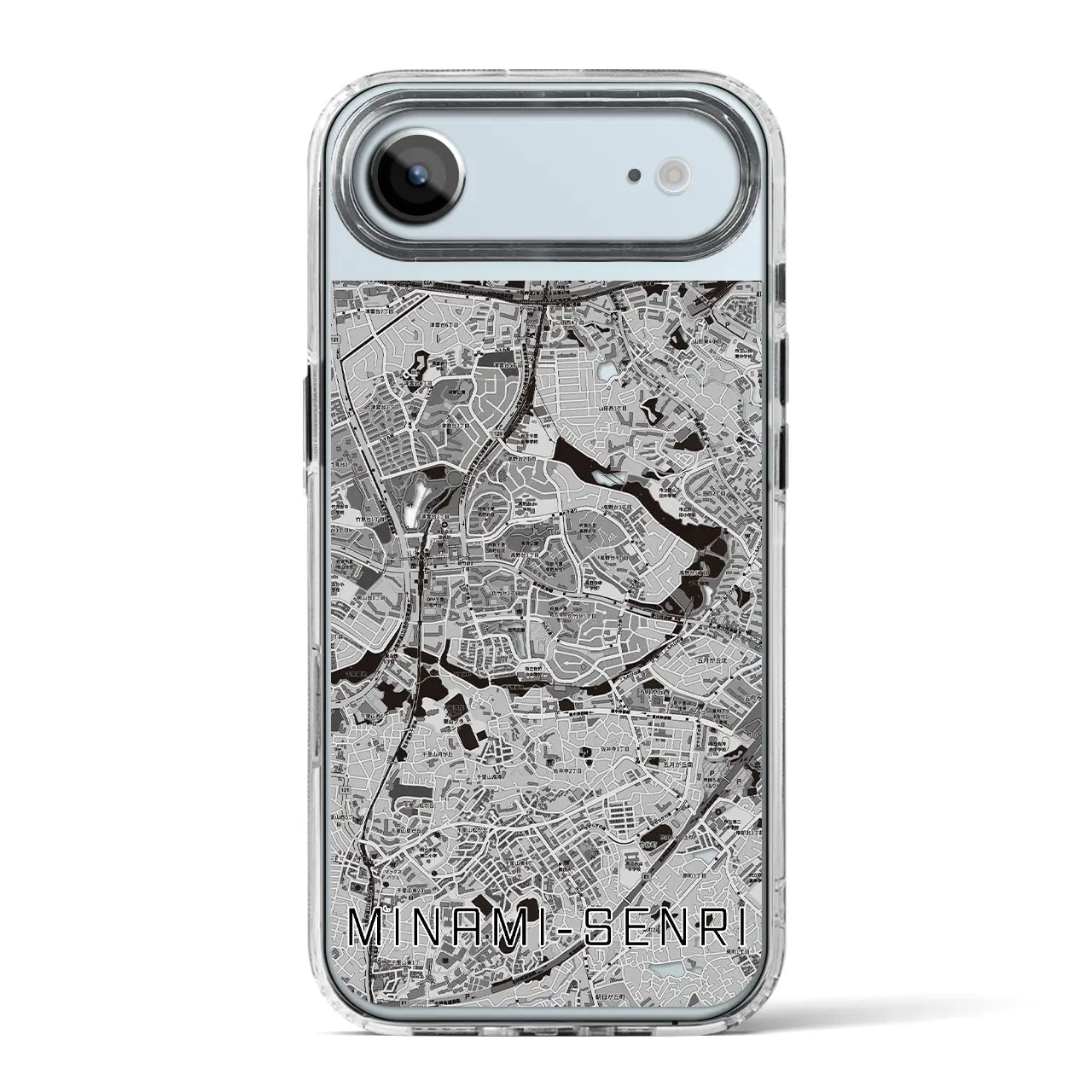 【南千里（大阪府）】地図柄iPhoneケース（MagSafeタイプ）