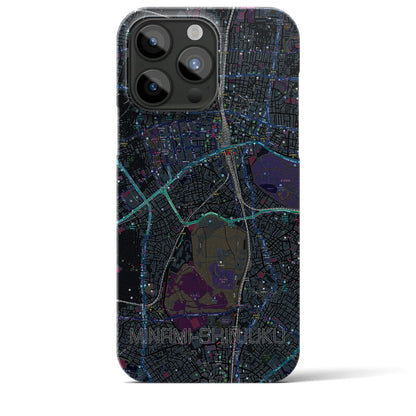 【南新宿（東京都）】地図柄iPhoneケース（バックカバータイプ）