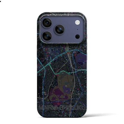 【南新宿（東京都）】地図柄iPhoneケース（バックカバータイプ）