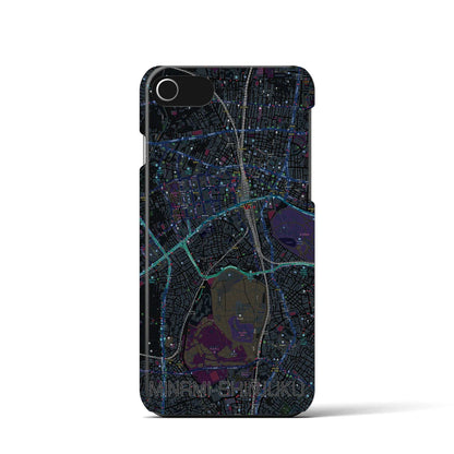 【南新宿（東京都）】地図柄iPhoneケース（バックカバータイプ）