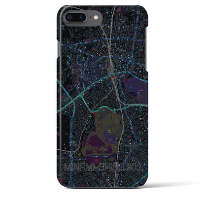 【南新宿（東京都）】地図柄iPhoneケース（バックカバータイプ）