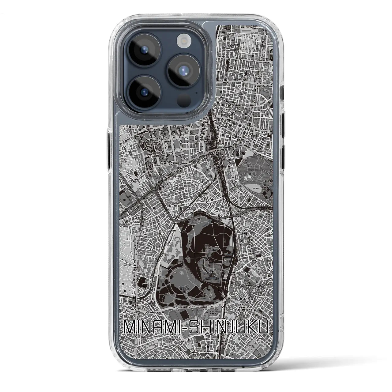 【南新宿（東京都）】地図柄iPhoneケース（MagSafeタイプ）