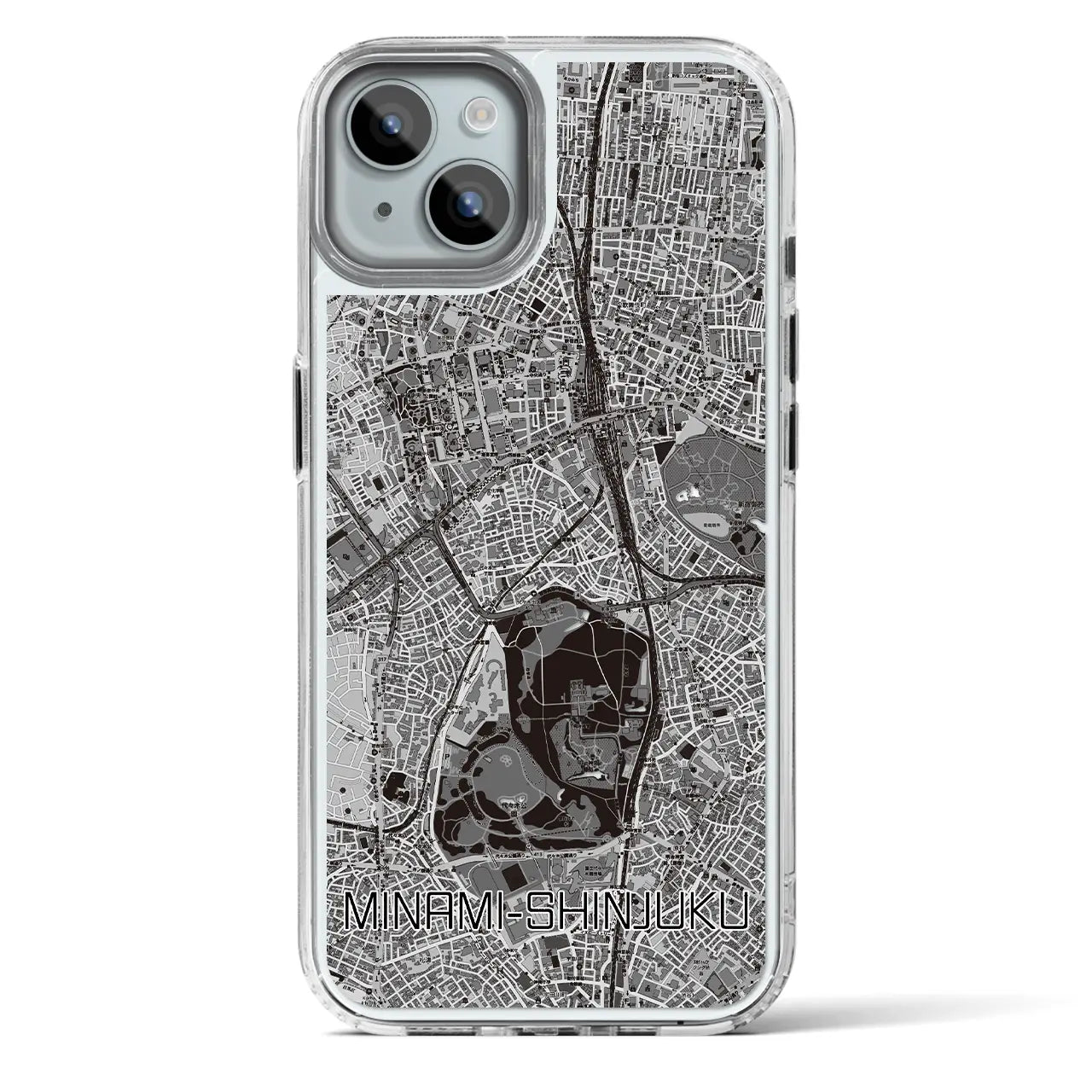 【南新宿（東京都）】地図柄iPhoneケース（MagSafeタイプ）