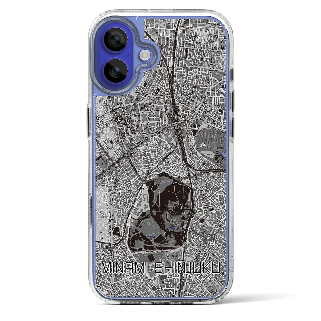 【南新宿（東京都）】地図柄iPhoneケース（MagSafeタイプ）