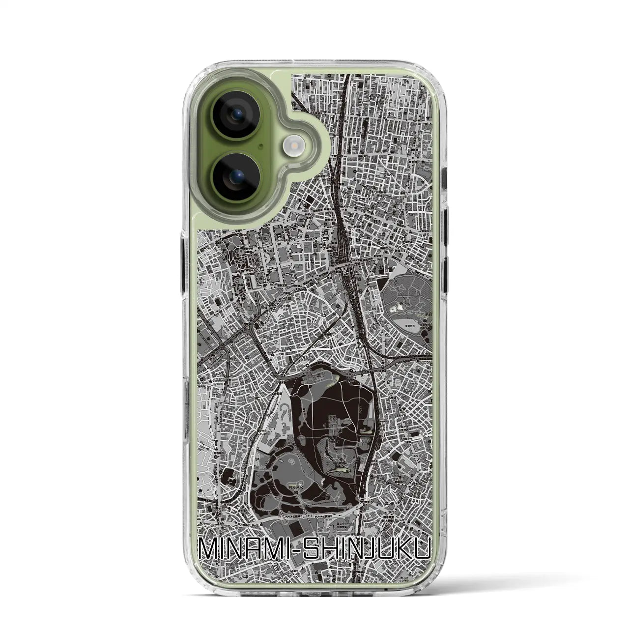 【南新宿（東京都）】地図柄iPhoneケース（MagSafeタイプ）