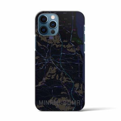 【南相馬（福島県）】地図柄iPhoneケース（バックカバータイプ）