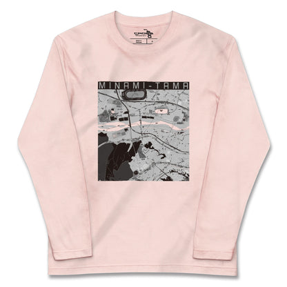 【南多摩（東京都）】地図柄ロングスリーブTシャツ