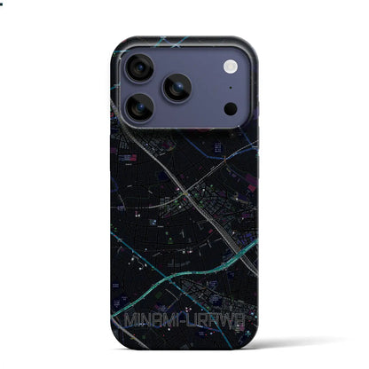 【南浦和（埼玉県）】地図柄iPhoneケース（バックカバータイプ）