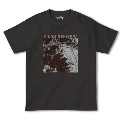 【南足柄（神奈川県）】地図柄ヘビーウェイトTシャツ