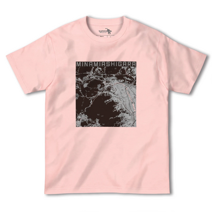 【南足柄（神奈川県）】地図柄ヘビーウェイトTシャツ