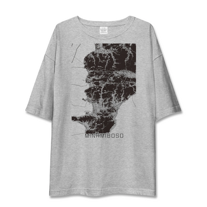 【南房総（千葉県）】地図柄ビッグシルエットTシャツ