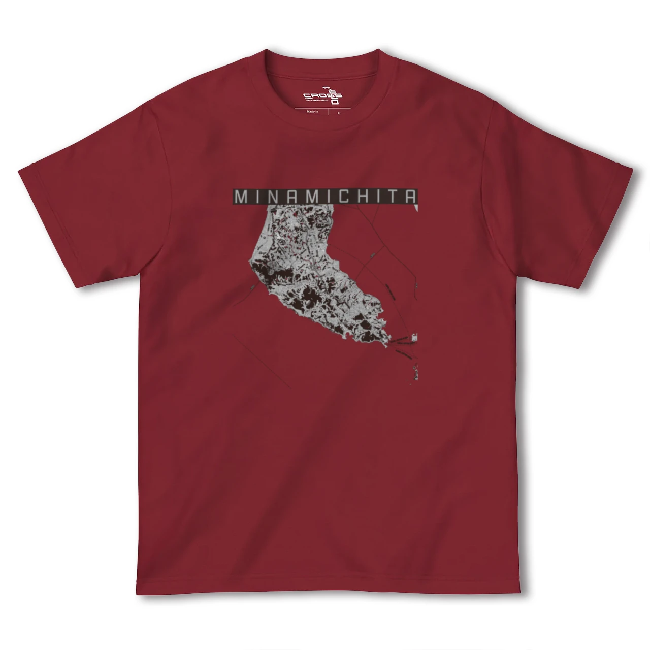 【南知多（愛知県）】地図柄ヘビーウェイトTシャツ