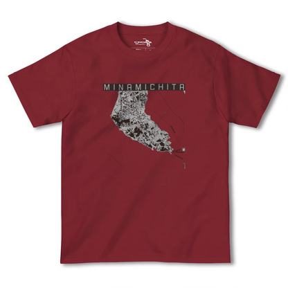 【南知多（愛知県）】地図柄ヘビーウェイトTシャツ