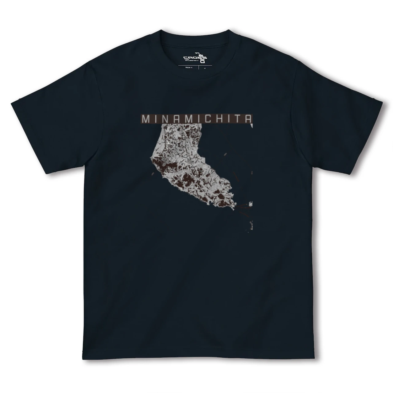 【南知多（愛知県）】地図柄ヘビーウェイトTシャツ