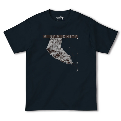 【南知多（愛知県）】地図柄ヘビーウェイトTシャツ