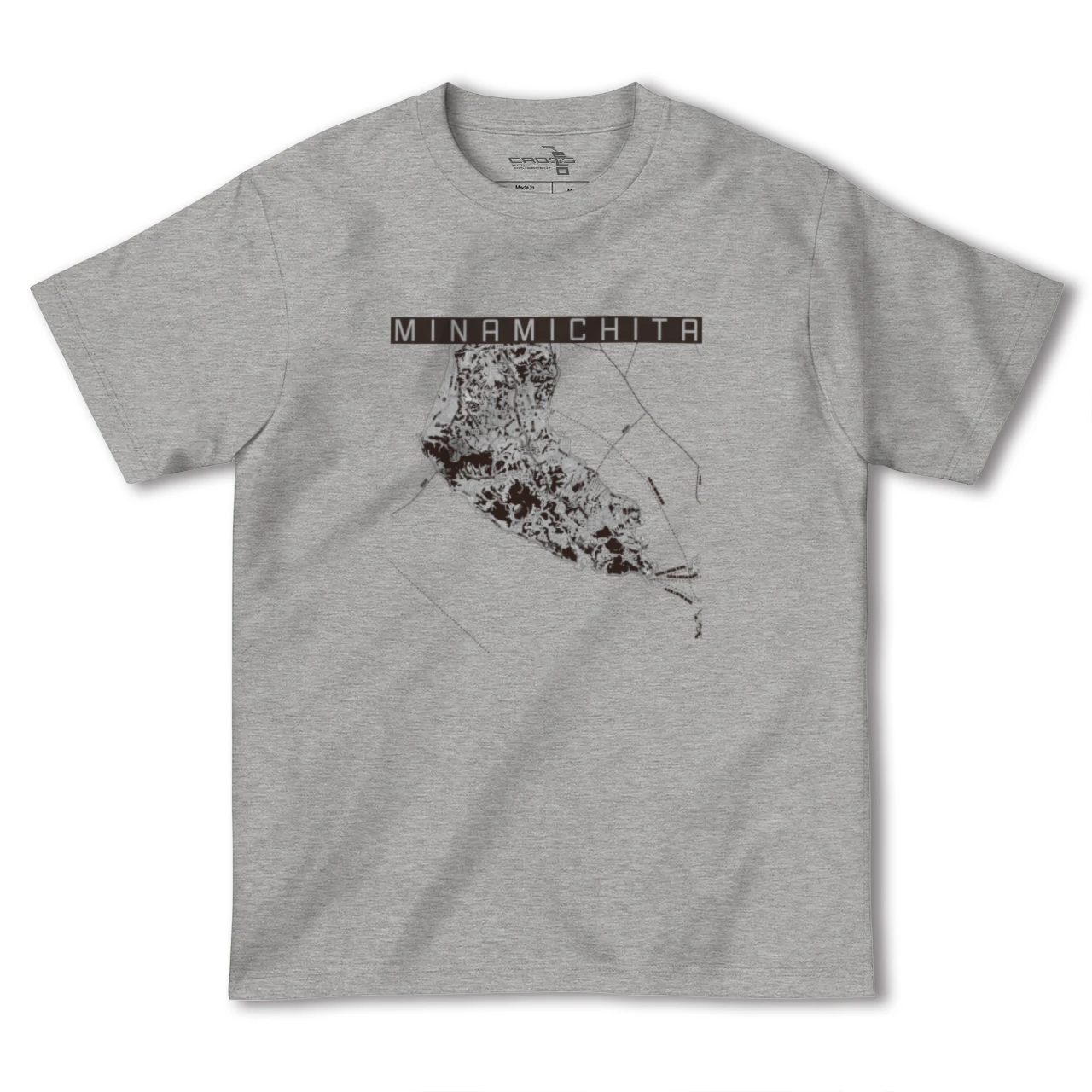【南知多（愛知県）】地図柄ヘビーウェイトTシャツ