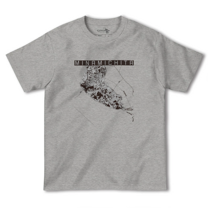 【南知多（愛知県）】地図柄ヘビーウェイトTシャツ