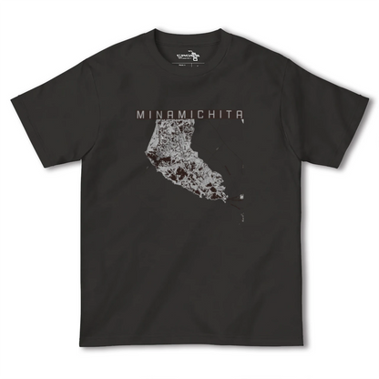 【南知多（愛知県）】地図柄ヘビーウェイトTシャツ