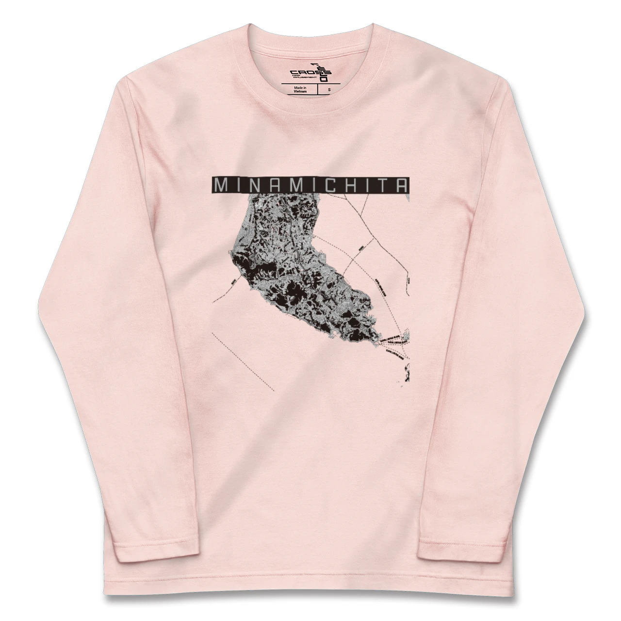 【南知多（愛知県）】地図柄ロングスリーブTシャツ
