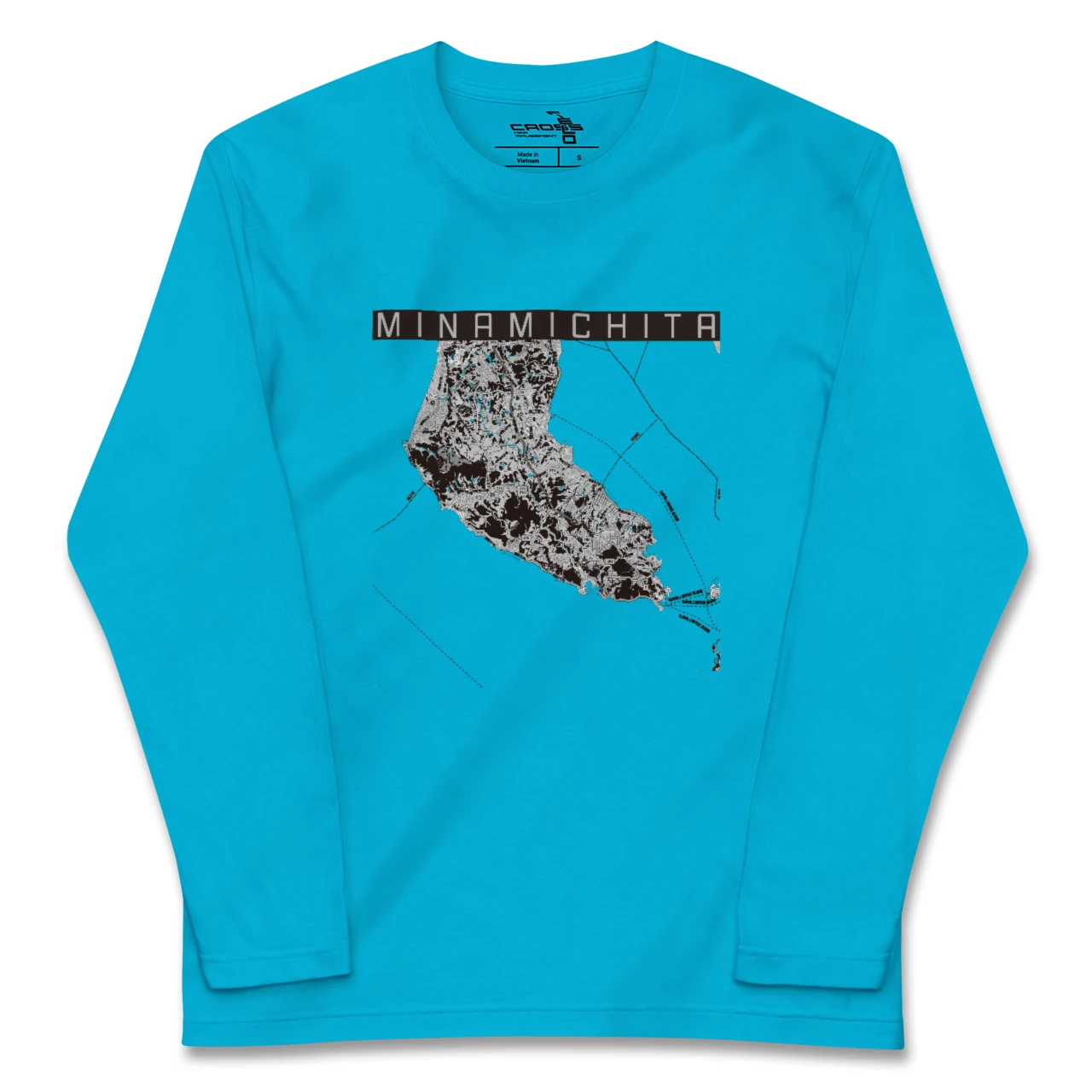 【南知多（愛知県）】地図柄ロングスリーブTシャツ