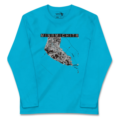 【南知多（愛知県）】地図柄ロングスリーブTシャツ