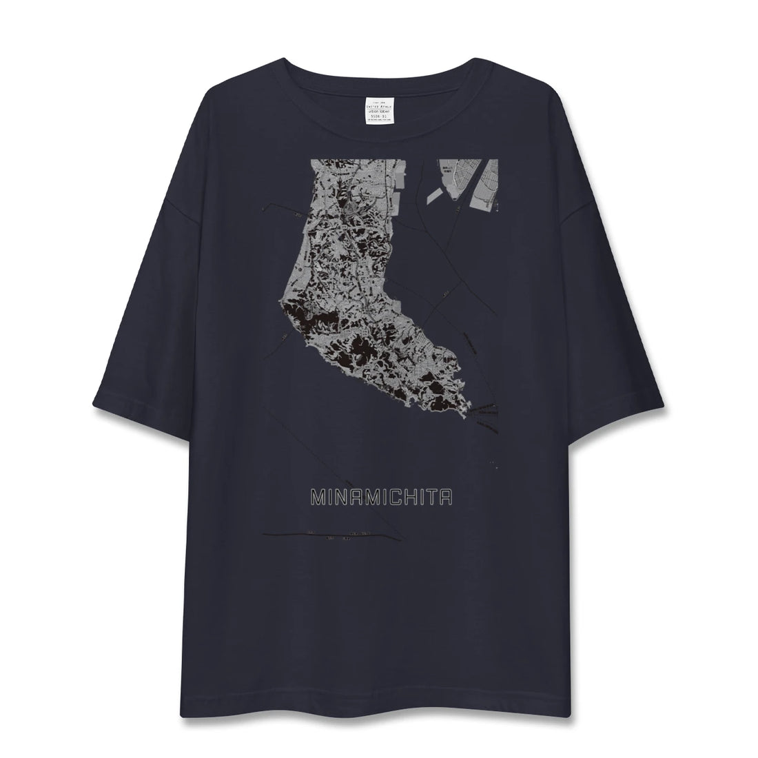 【南知多（愛知県）】地図柄ビッグシルエットTシャツ