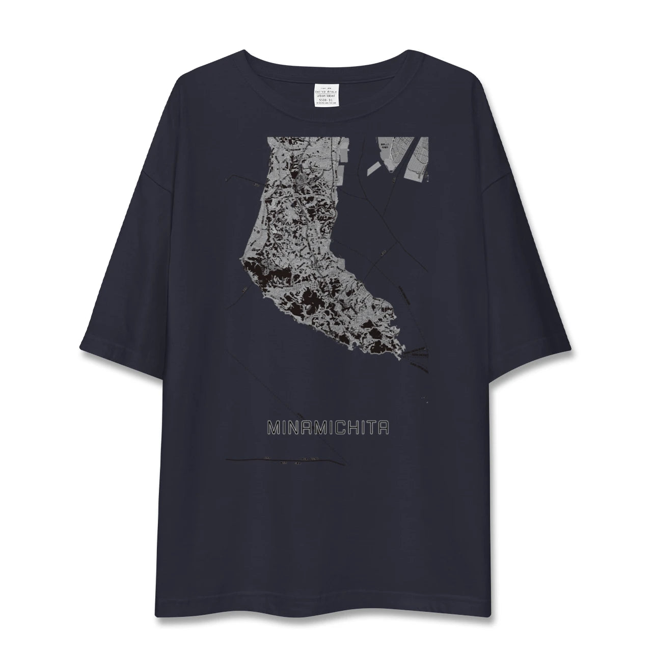 【南知多（愛知県）】地図柄ビッグシルエットTシャツ