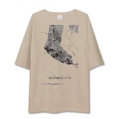 【南知多（愛知県）】地図柄ビッグシルエットTシャツ
