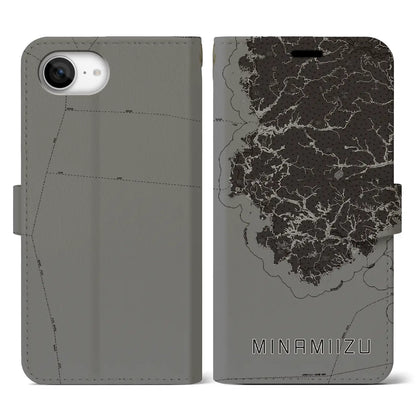 【南伊豆（静岡県）】地図柄iPhoneケース（手帳タイプ）