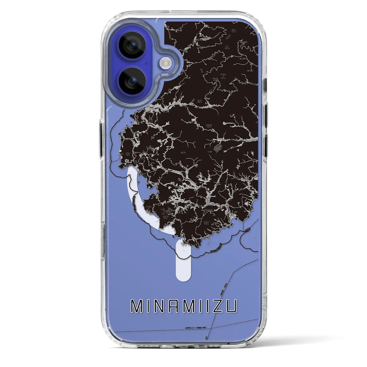 【南伊豆（静岡県）】地図柄iPhoneケース（MagSafeタイプ）