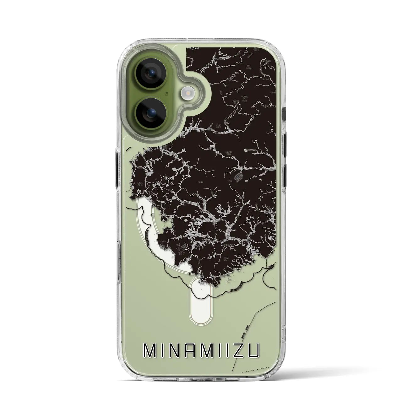 【南伊豆（静岡県）】地図柄iPhoneケース（MagSafeタイプ）